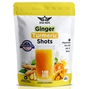 Turmeric Ginger Συμπληρώματα με πιπερίνη, βιταμίνη C, βιταμίνη D3 & ψευδάργυρος 
