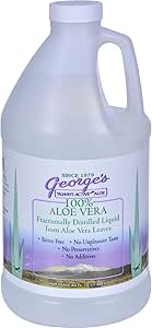 Aloe Vera Liquids Πιες 64 oz George's Aloe Aloe 64 Fl Oz (πακέτο του 1)