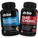 Γλυκοζαμίνη Chondroitin MSM Turmeric & Tart Cherry - Κοινό συμπλήρωμα υγείας γόνατο & αρθρώσεις, Puge Uric Acid Cleanse Flush Αντιοξειδωτικά χάπια - Κοινές χάπια υποστήριξης & Tart Cherry Extract κάψουλες