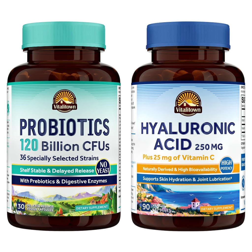 Vitalitown Gut-Skin Bundle (Pack of 2) 