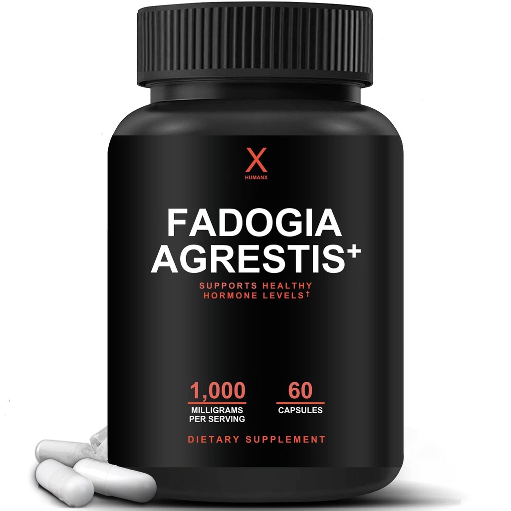 HUMANX Fadogia Agrestis, Tongkat Ali & Beta Ecdysterone 1000mg - ΗΠΑ Third Party Tested Supplement - Ισχυρά εκχυλίσματα για την υποστήριξη της αθλητικής απόδοσης & μυϊκή μάζα - Συμπληρώματα κάψουλων Veggie