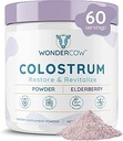 WONDERCOW Colostrum Supplement Powder for Gut Health, Immune Support, Mus Recovery & Wellness 
