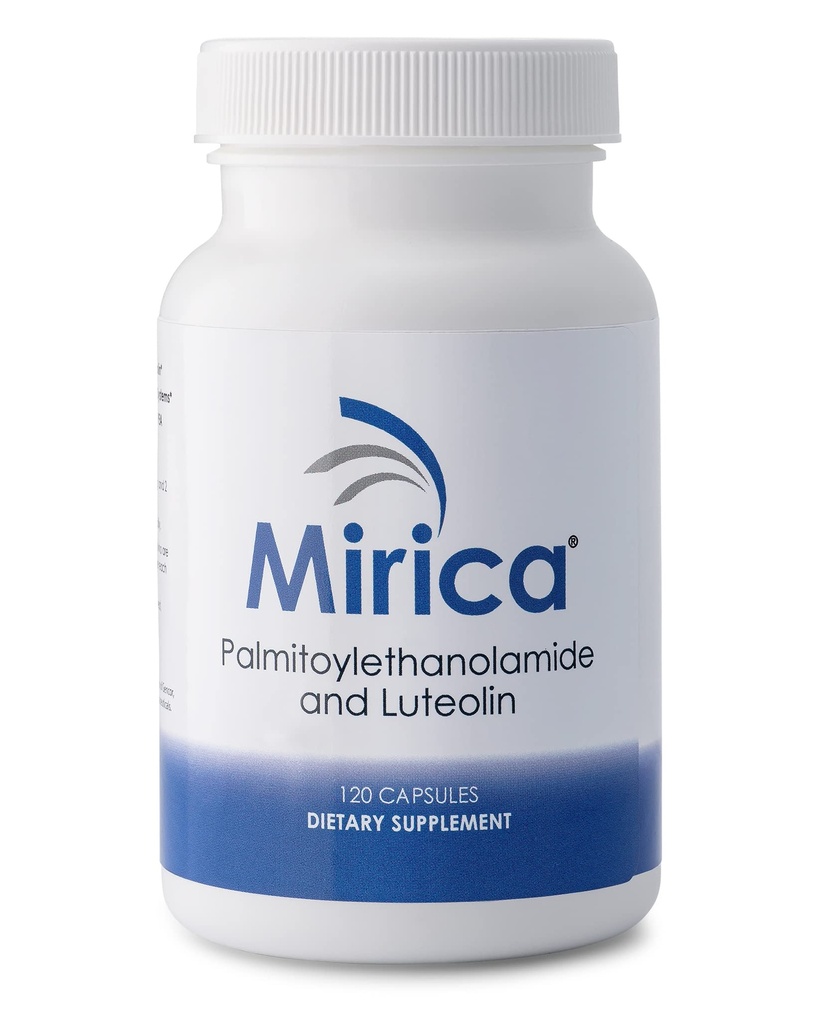 Mirica® - Pea (Palmitoylethanolamide) και Λουτεολίνη - Comfort Support - Υποστηρίζει υγιή ανοσοποιητικά και νευρικά συστήματα - 120 κάψουλες