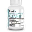 Organixx Lymphatic & Colon Cleanse Supplement, 250 Million CFU Probiotics for Gut Health, Digestive & Lymphatic Support, Gluten Free, Non GMO, 60 Vegetarian Capsules