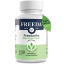 Freedavite Tiny Tablet - Μέτρια πολυβιταμίνη για άνδρες και γυναίκες - Βιταμίνη Α, C, D, E, B1, B2, B6, B12, Βιοτίνη, Ασβέστιο, Ψευδάργυρος, Σίδηρος, Μαγνήσιο, Μαγγάνιο, Χαλκός, Σελήνιο, Ιώδιο - 100 Count