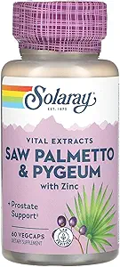 Solaray, Pygeum & Saw Palmetto, 120 Vegetarian Capsules