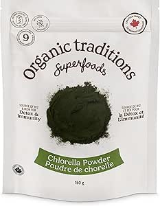 Οργανικές παραδόσεις Οργανική σκόνη, Chlorella, 5.3 Ουγγιά από Οργανικές Παραδόσεις
