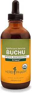 Βότανο Pharm Certified Organic Buchu Liquid Extract for Urinary System Support - 4 Ουγγιά
