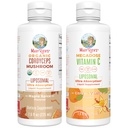 MaryRuth Organics Cordyceps Liposomal (Maple Spice) & Vitamin C (Citrus & Vanilla) 