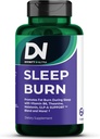Sleep Burn Night Time Fat Burner, Night Shred Fat Burner και Natural Sleep Support for Men and Women, Metabolism Booster with Vitamin B6,L-Theanine Melatonin Astragalus Ceylon Cinnamon Berberine 60ct