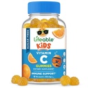 Ζωηρή χωρίς ζάχαρη Βιταμίνη C για παιδιά – 250 mg – Υπέροχο συμπλήρωμα Gummy Φυσικής Γεύσης – Χορτοφαγική GMO-Free Μασώμενη Βιταμίνη – για ανοσοποιητική υποστήριξη – για παιδιά – 90 Gummies