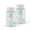 Biosil Collagen Booster Supplement - 60 Liquid Capsules, Pack of 2 - Patented ch-OSA Activator for Skin, Hair, Nails & Joints - Supports Natural Production - 60-Day Supply