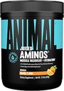 Animal Juiced Amino Acids - BCAA Powder EAA Matrix Plus Hydration with Electrolytes and Sea Salt Anytime Recovery and Improved Performance, Orange Flavor, 30 Servings