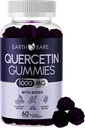 Κουερσετίνη Gummies με Elderberry, Zinc & Vitamin C – Συμπλήρωμα Υποστήριξης Ανοσοποιητικού – Αντιοξειδωτικό & Εποχιακή Ευεξία – Vegan, Non-GMO, Natural Berry Flavor – 60 Gummies