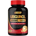 DRFOSTER Coq10 400mg Softgels Ubiquinol με PQQ & Βιταμίνη Ε, Ελαιόλαδο, Καρδιά, Εγκέφαλος & Ενεργειακή Υποστήριξη - 120 Ημέρες Προμήθεια