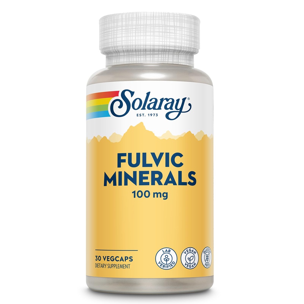 Solaray Fulvic Minerals 100 mg 