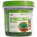 BareOrganics SPIRULINA σκόνη (Raw - Organic), 8 ουγγιά (συσκευασία των 1)