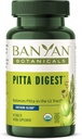 Banyan Botanicals Pitta Digest – Organic Digestive Supplement – Καταπραϋντικό και χαλαρωτικό βοήθημα για να υποστηρίξει μια άνετη εμπειρία μετά το γεύμα* – 90 δισκία – Μη ΓΤΟ Βιώσιμα πηγάζει Vegan