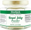 Stakich Royal Jelly Powder - 1,5 ουγγιά - 3X συμπυκνωμένο - Αποξηραμένο, καθαρό, φυσικό