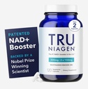 TRU NIAGEN - Πατενταρισμένη Νικοτιναμίδη Ριμποζίδη NAD+ Συμπλήρωμα. NR Υποστηρίζει Κυτταρική Ενέργεια Μεταβολισμός & Επισκευή, Ζωτικότητα, Υγιεινή γήρανση της καρδιάς, του εγκεφάλου & των μυών - 60 Υπηρεσίες / 120 κάψουλες