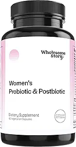 Postbiotic and Probiotics for Women Digestive Health & Vaginal Nutritional Supplements | 20 Billion CFU | 10 Billion CFU Per Capsule | 8 Unique Strains Per Serving | Delayed Release | 30 Servings