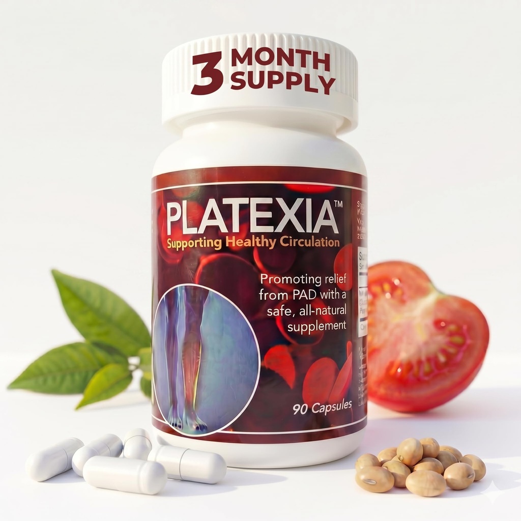 Platexia με 3.000 FU Νατοκινάση NSP-2-90 Κάψουλες Vegan - Μπορεί να υποστηρίξει την κυκλοφορία του αίματος - Μη ΓΤΟ & Kosher - 1 Καψάκιο/Ημέρα, 3-μηνη προσφορά