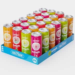 MITRA-9 Βοτανικά Ποτά - Kava Drink Flavor Variety Pack Με το εκχύλισμα ρίζας Kava - Ενισχυτής Mood - Plant Based - Προάγει τη φυσική ηρεμία και σαφήνεια (12 Fl. Oz) (24)