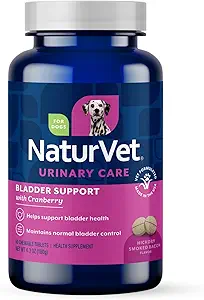 NaturVet – Υποστήριξη της ουροδόχου κύστης για σκύλους – Plus Cranberry 