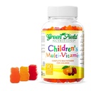 Greenfield Διατροφές Παιδιά Ζελατίνη Δωρεάν halal Multivitamin Gummies - Όλες οι βασικές halal Βιταμίνες A, Bs, C, D, Iodine, Ψευδάργυρος για Ανοσία, Μη-GMO, Παιδική halal Βιταμίνη Gummies (90 κόμης)