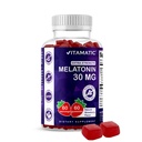 Vitamatic Sugar Free Melatonin 30mg per Gummy - 60 Servings - 60 Χορτοφαγικά Gummies - Μη-Habit Forming Συμπλήρωμα (60 Count (Pack of 1))