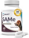 K9 Select SAM-e for Dogs: 225mg, 60 Tablets Active S-Adenosyl-L-Methionine Liver Supplement - Cognitive and Joint Health Nutrition for Medium and Large Dogs - Same Dog Liver Nutritional Supplement
