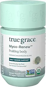 True Grace Mushroom Myco-Renew Blend Καθημερινή Ανοσολογική Υποστήριξη - 60 Κάψουλες Κόμης - Οργανικά