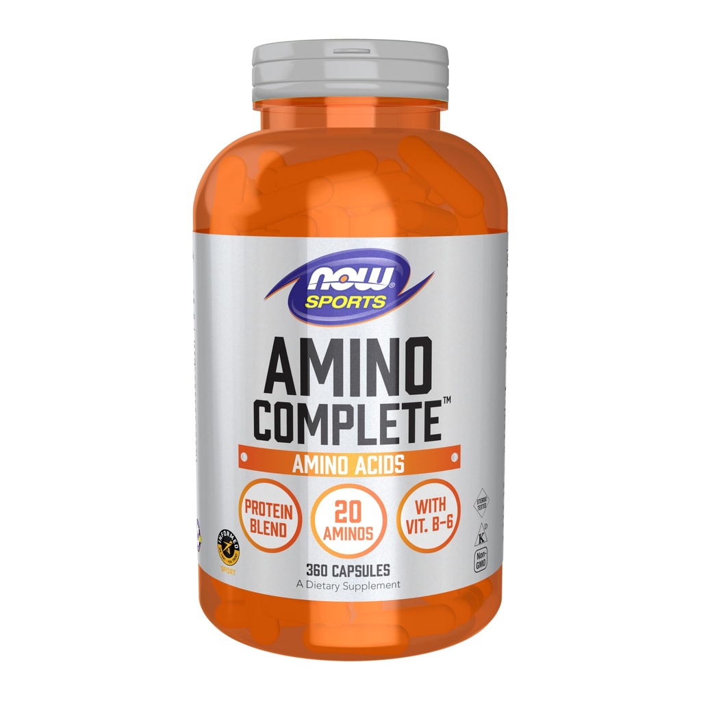 NOW Foods Sports, Amino Complete, 360 κάψουλες Veg