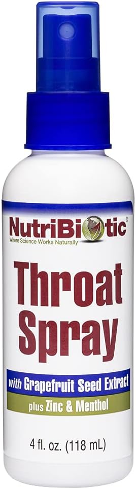 NutriBiotic – Σπρέι λαρύγγι με GSE, 4 Fl. Oz 