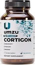 UMZU Cortigon Cortisol Support Supplement, 30 Day Supply – Natural Formula with Ginkgo Biloba, Phosphatidylserine, Vitamin B12 & B6 – Supports Healthy Stress Management, Mood, Focus & Cognitive Health