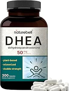 NatureBell DHEA 50mg για άνδρες & γυναίκες, 300 κάψουλες 