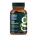 Βότανα Gaia Saw Palmetto - Υποστηρίζει υγιή λειτουργία Prostate για τους άνδρες - Περιέχει πριόνι Palmetto και ηλιόσπορος Σπόρος Λεκιθίνη για την υποστήριξη της υγείας των ανδρών - 60 Vegan υγρό Phyto-Capsules (30-Day Supply)