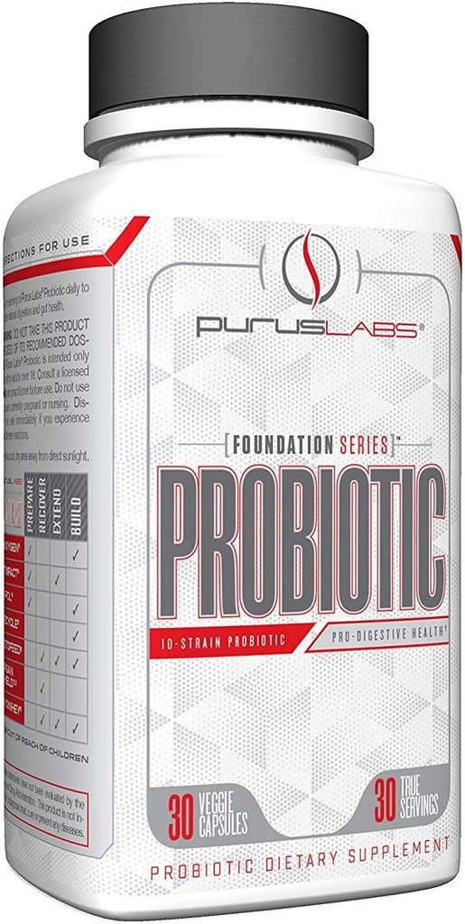 Purus Labs PROBIOTIC Κάψουλες, 30 Υπηρεσίες