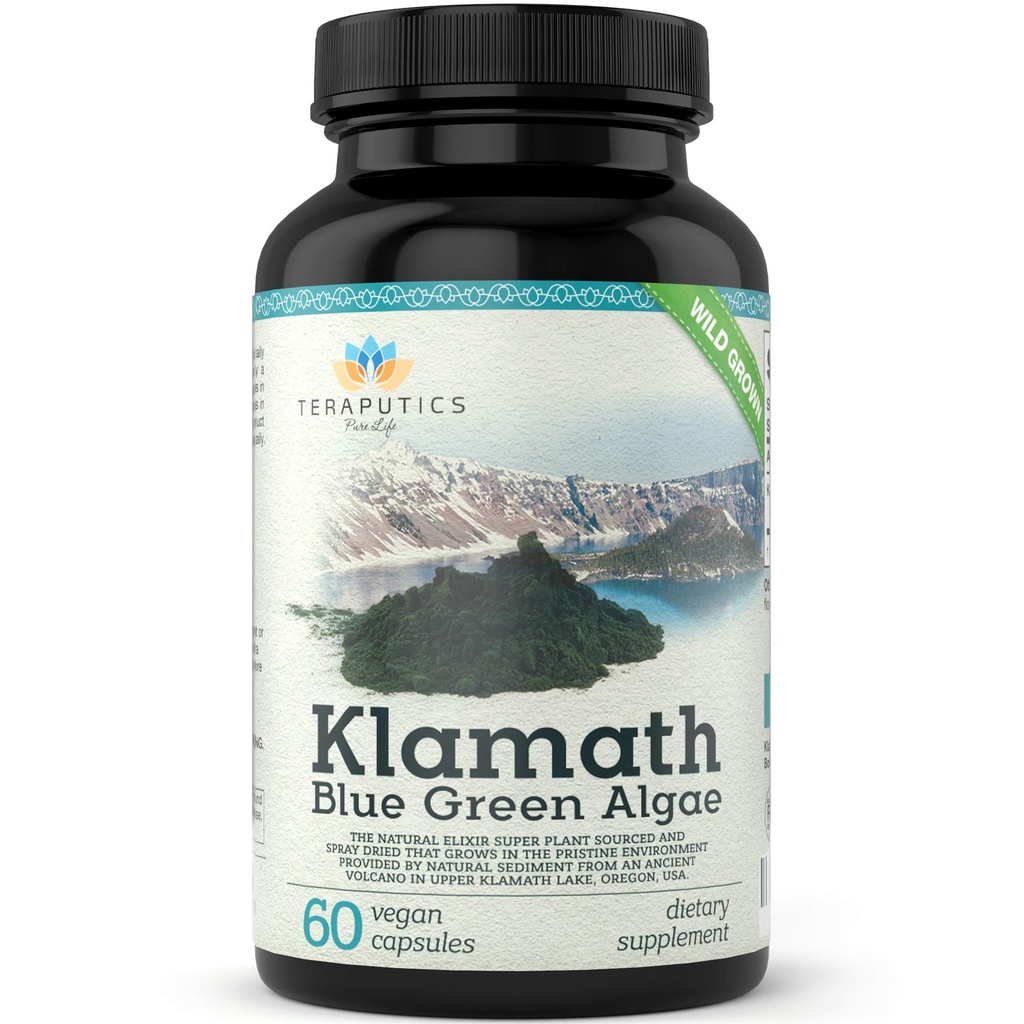 Premium Klamath Lake Blue Green Algae - Πιο ισχυρό από Spirulina και Chlorella Συμπληρώματα 