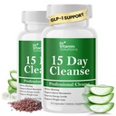 15 Day Gut Cleanse Detox for Women w/ GLP-1 Support - Natural Colon & Detox Cleanse for Weight Loss - Bloating & Constipation Relief - Flushes Toxins & Supports Immunity - 60 Ct.