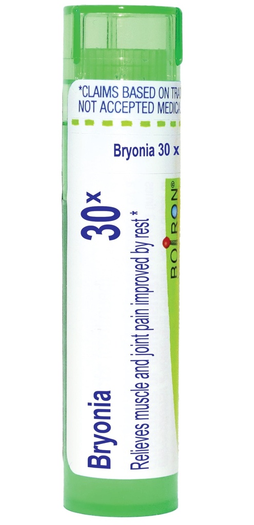 Boiron Bryonia 30X Ομοιοπαθητική Ιατρική για τους μυς και τους αρθρικούς πόνους - 80 Pellets