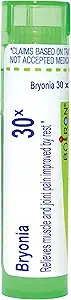Boiron Bryonia 30X Homeopathic Medicine for Muscle & Joint Pain - 80 Pellets