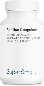Supersmart Bacillus Coagulans Probiotic 4 Δισεκατομμύρια CFU ανά ημέρα (Υψηλή απορρόφηση) - Lactobacillus Sporogenes Supplement 