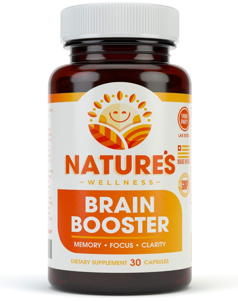 Natures Wellness Brain Booster 