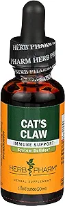Herb Pharm Cat's Claw (UNA de Gato) Υγρό εκχύλισμα για την υποστήριξη ανοσοποιητικού συστήματος - 1 ουγγιά