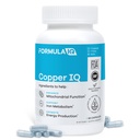 FIQ - Copper IQ - Συμπληρώματα χαλκού με Bisglycinate χαλκού - Ενεργειακή Υποστήριξη & Μιτοχονδριακή Υποστήριξη - Χηλικός χαλκός, Υψηλή Απορρόφηση - 60 κάψουλες