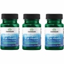 Swanson Lutein & Zeaxanthin Synergistic Eye Health Vision Retina Macula Supplement (Συμπλήρωμα Lutein 20 mg & OmniXan Zeaxanthin 2 mg) 60 Softgels Sgels (3 Pack)