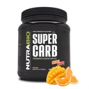 NutraBio Super Carb, Carbohydrate Powder with Cluster Dextrin & Electrolytes, Advanced Carb Supplement Powder for Workout Fuel, Performance, and Mus Recovery, Κυκλικό Dextrin, Orange Mango, 30 Sv