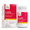 Terry Φυσικά CoQ10 BioActive Ubiquinol - Cellular Energy Support Supplement - BioActive CoQ10 Supplement - Συμπλήρωμα Διατροφής για τη Βοήθεια Υγιεινή Γήρανση & Υγεία του εγκεφάλου - 60 Softgels