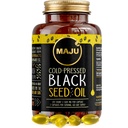 Maju Superfoods Κάψουλες Μαύρου Λαδιού Σπόρου, Ισχυρό Ψυχρό Πιέζεται, 2% Thymoquinone, 100% Τουρκικό Μαύρο Κύμινο Nigella Sativa Σπέρμα, Βιολογικό BSO, Υγρός Μαύρος Σπόρος, 120 Count, 500mg ανά κάψουλα